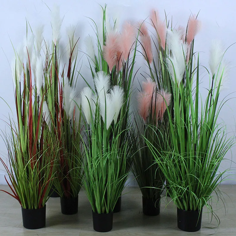 Large Artificial Pampas Grass Nordic Home Decor Reed Potted Plants Wedding Party Garden Living Room Decoration Fake Flowers S06
Large Artificial Pampas Grass Nordic Home Decor Reed Potted Plants Wedding Party Garden Living Room Decoration Fake Flowers S06