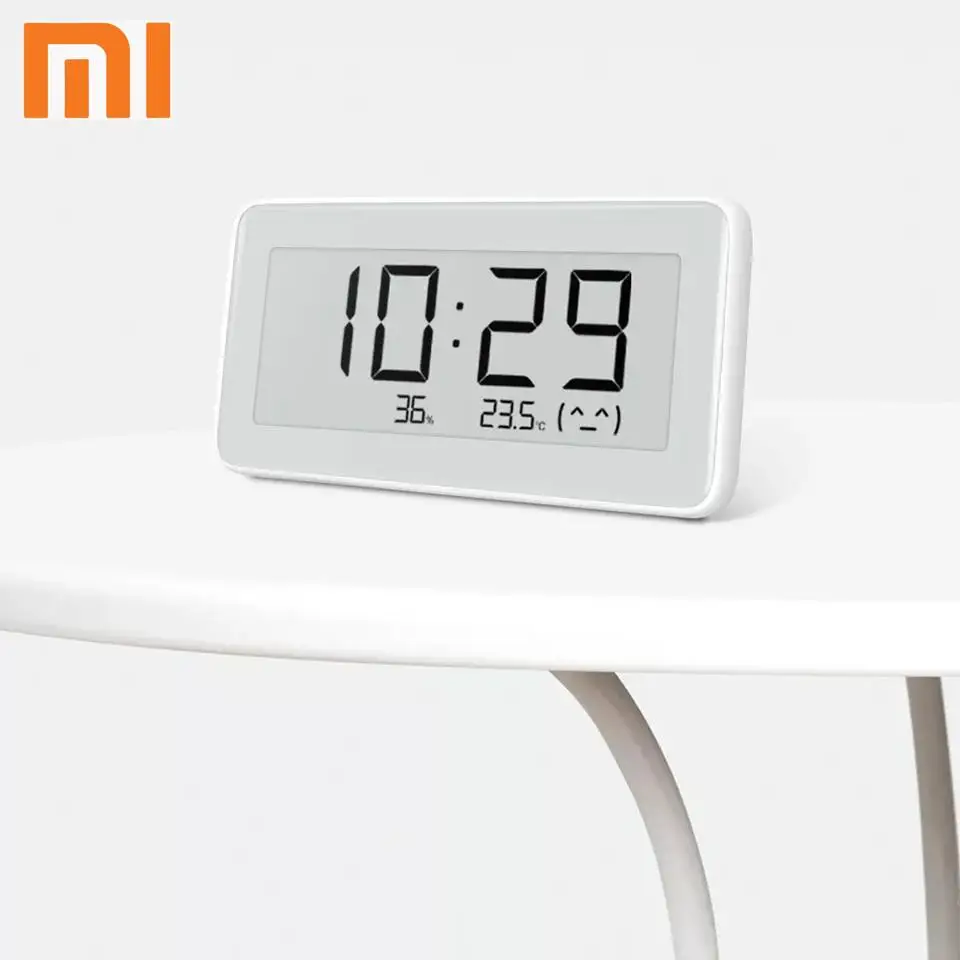 Xiaomi Original BT4.0 Bluetooth Wireless Smart Electric Digital Clock Indoor Outdoor Hygrometer Thermometer LCD Measuring Tools
Xiaomi Original BT4.0 Bluetooth Wireless Smart Electric Digital Clock Indoor Outdoor Hygrometer Thermometer LCD Measuring Tools