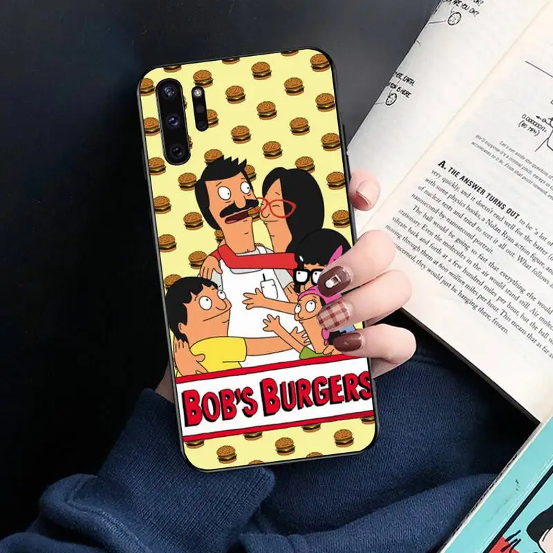 CUTEWANAN Cute Cartoon Bob's Burgers Newly Black Cell Phone Case For Samsung Note 7 8 9 10 pro Galaxy J7 J8 J6 Plus 2018 Prime
CUTEWANAN Cute Cartoon Bob's Burgers Newly Black Cell Phone Case For Samsung Note 7 8 9 10 pro Galaxy J7 J8 J6 Plus 2018 Prime