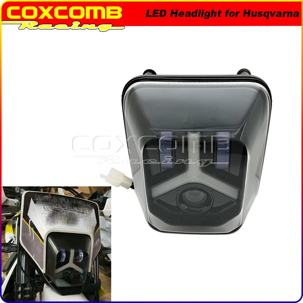 Motocross MX Enduro LED Headlight Assembly Kit Head Front Lamp for Husqvarna FE 250/350/450/501 TE 150 250 300 250i 300i 14-21
Motocross MX Enduro LED Headlight Assembly Kit Head Front Lamp for Husqvarna FE 250/350/450/501 TE 150 250 300 250i 300i 14-21