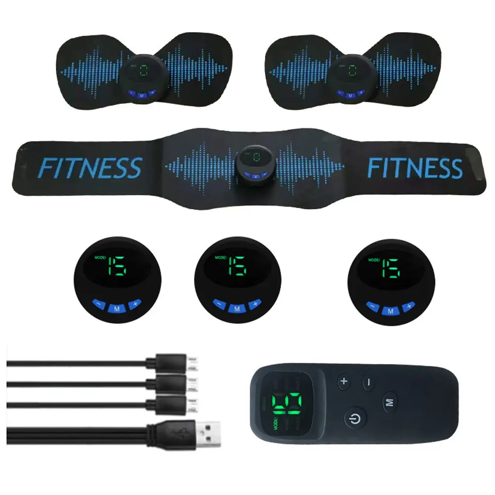 3pcs Unisex USB Abdominal Muscle Belt Exercise Equipment Abdominal Toning Belt Toner Muscle Toning for Training Device
3pcs Unisex USB Abdominal Muscle Belt Exercise Equipment Abdominal Toning Belt Toner Muscle Toning for Training Device