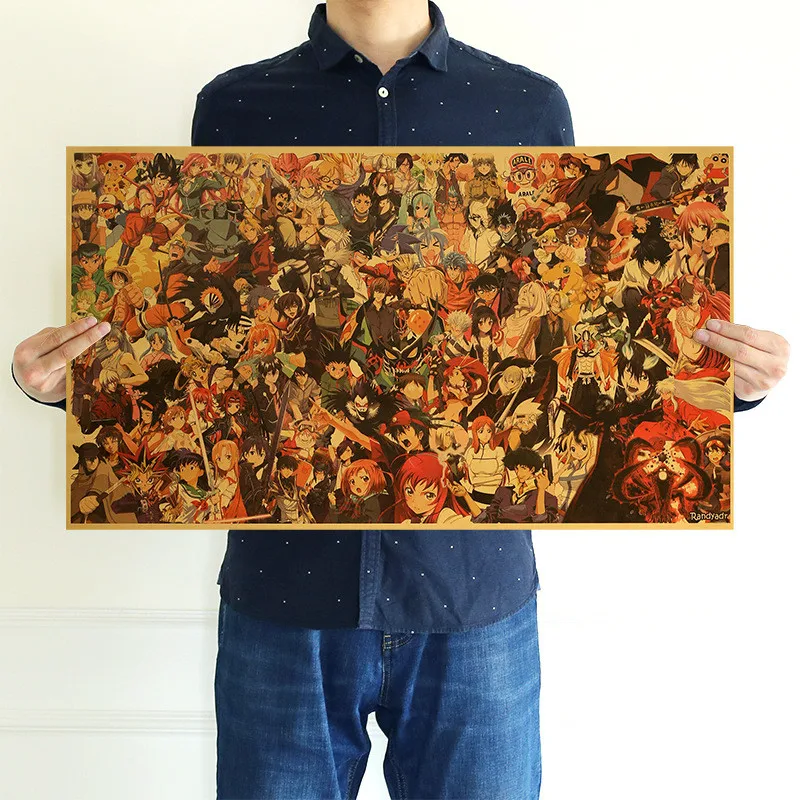 Japanese Classic Anime Character Family Photo Kraft Paper Poster Home Room Bedroom Wall Decoration Painting Core 70x40cm
Japanese Classic Anime Character Family Photo Kraft Paper Poster Home Room Bedroom Wall Decoration Painting Core 70x40cm
