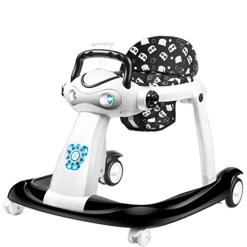 

Multi-function Baby Walker With Wheel Baby Walk Learning Anti Rollover Foldable Wheel Walker Light Seat Car 6-24 Months