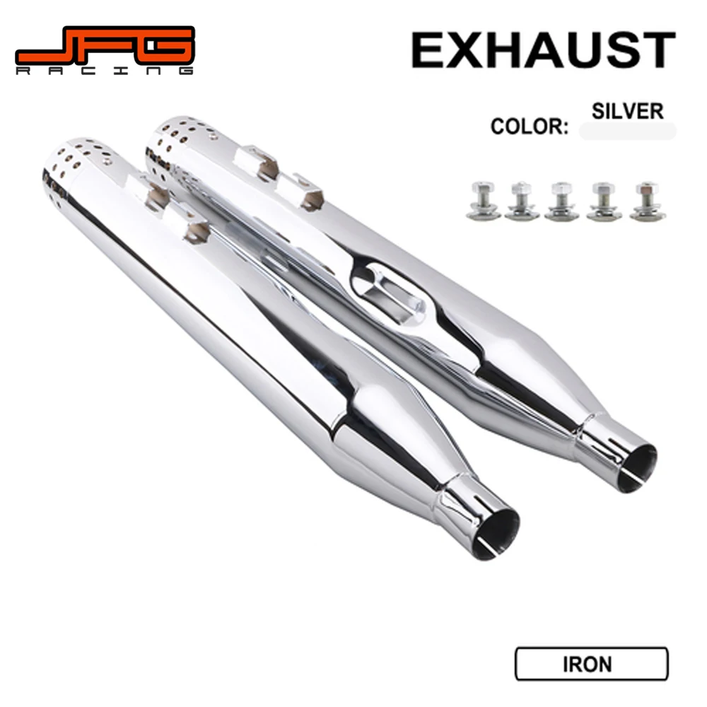 Motorcycle 4" Megaphone Exhaust Pipe Muffler Slip-On For Harley Touring Bagger Models 1995-2016 Dresser Road King Electra Glide
Motorcycle 4" Megaphone Exhaust Pipe Muffler Slip-On For Harley Touring Bagger Models 1995-2016 Dresser Road King Electra Glide