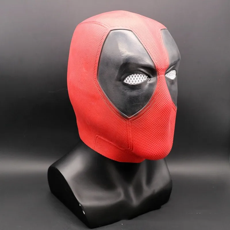 Super Heroes Weapon Deadpool 2 Mask Cosplay Movie Masque Halloween Full Head Face Latex Costume Props Party Masks | Тематическая