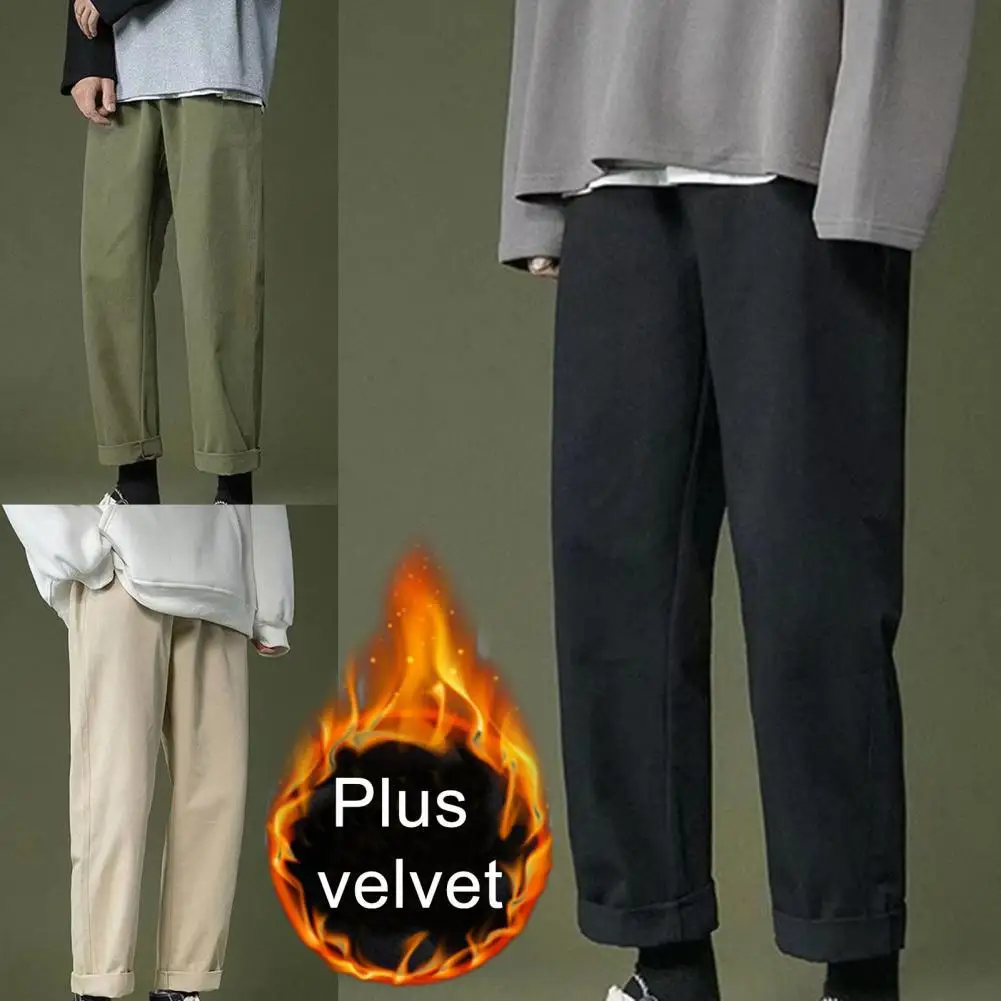 Men Pants Warm Joggers Pants Sweatpant Mens Track Pants Straight Trousers for School Men Joggers Running Workout Training Pants 
Men Pants Warm Joggers Pants Sweatpant Mens Track Pants Straight Trousers for School Men Joggers Running Workout Training Pants