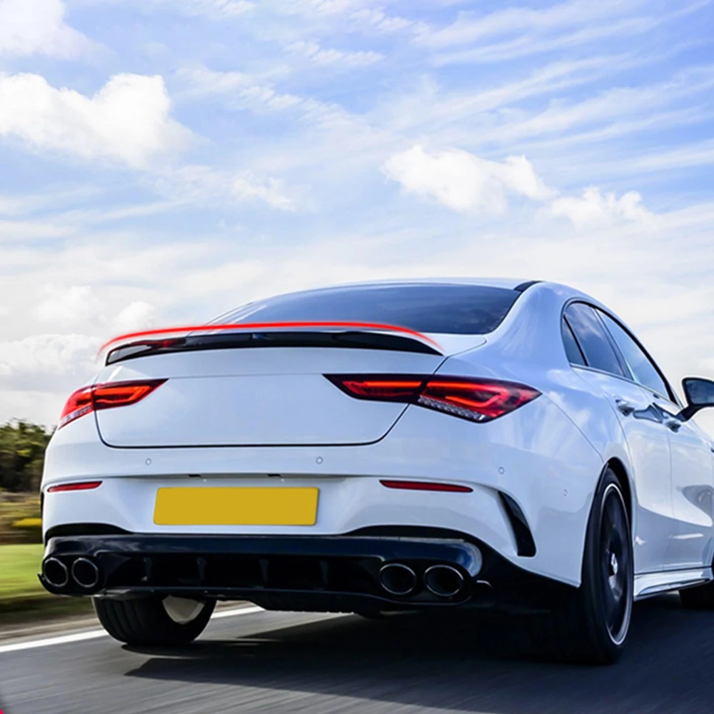 Glossy Carbon Black Rear Spoiler For Mercedes Benz CLA200 CLA220 CLA250 CLA Class W118 C118 ABS White Trunk Lid Wings 2019 2020
Glossy Carbon Black Rear Spoiler For Mercedes Benz CLA200 CLA220 CLA250 CLA Class W118 C118 ABS White Trunk Lid Wings 2019 2020