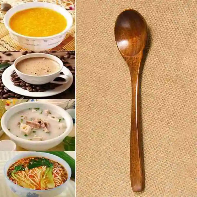 5pcs Wooden Spoon Wood Soup Spoons For Eating Mixing Long Style Japanese Cooking, Spoon Handle Stirring Kitchen Supplies wi D9I9
5pcs Wooden Spoon Wood Soup Spoons For Eating Mixing Long Style Japanese Cooking, Spoon Handle Stirring Kitchen Supplies wi D9I9