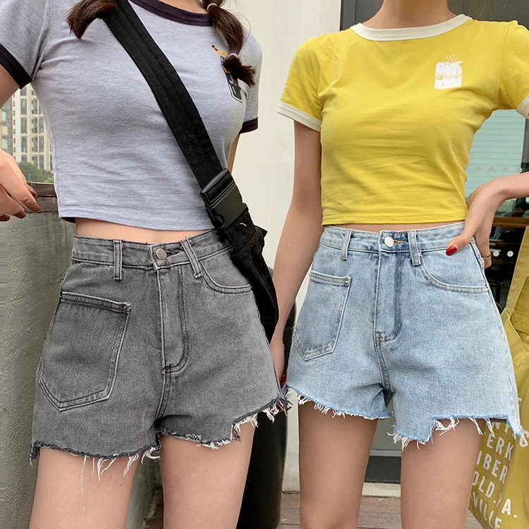 Denim Shorts Women's Summer High Waist Wide-Leg Pants Loose-Fitting Hot Pants Slimming A- line Pants 2021 New Irregular Pants
Denim Shorts Women's Summer High Waist Wide-Leg Pants Loose-Fitting Hot Pants Slimming A- line Pants 2021 New Irregular Pants