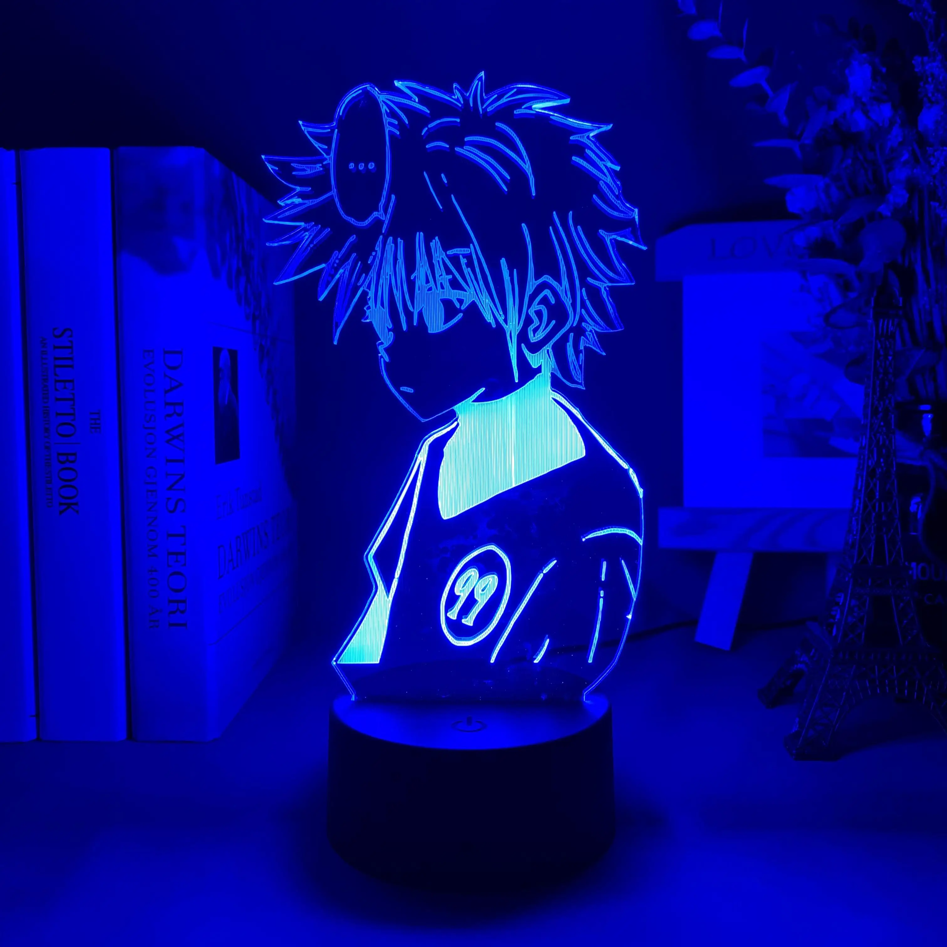 СВЕТОДИОДНЫЙ ночник в стиле аниме Hunter X, ночсветильник с меняющимися цветами и Usb-зарядкой, Настольная 3d лампа, подарок для детей, яркий свети...
СВЕТОДИОДНЫЙ ночник в стиле аниме Hunter X, ночсветильник с меняющимися цветами и Usb-зарядкой, Настольная 3d лампа, подарок для детей, яркий свети...