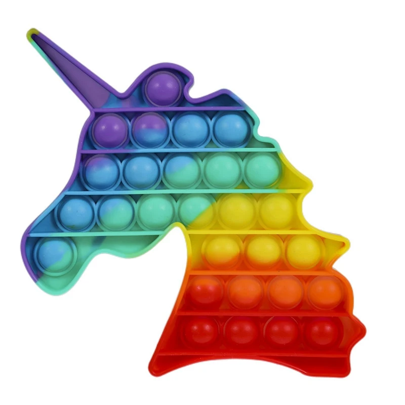 New Fashion Rainbow Push Bubble Sensory Toys for Kids Adult Autism Anxiety Stress Relief Kids Toys Squishy Game
New Fashion Rainbow Push Bubble Sensory Toys for Kids Adult Autism Anxiety Stress Relief Kids Toys Squishy Game