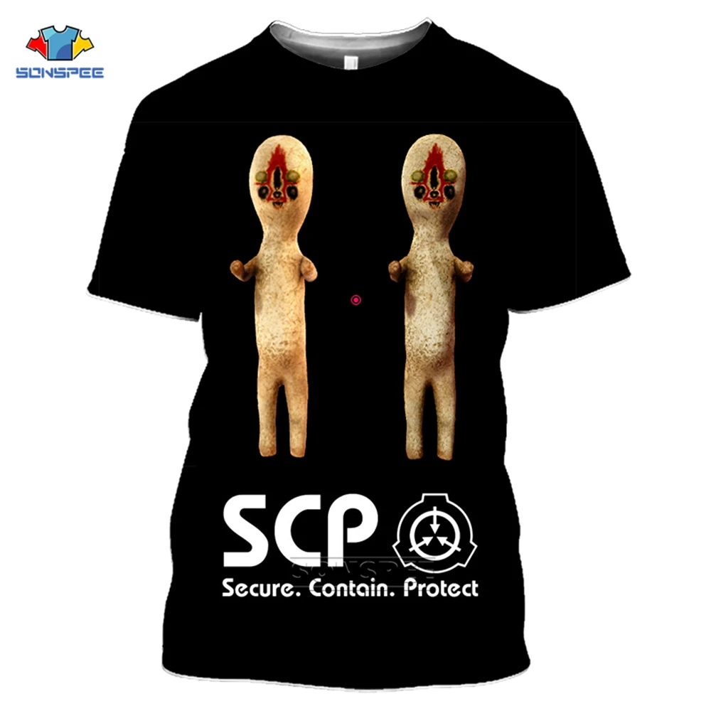 SONSPEE Scp Foundation T-shirts Summer 3D Print Casual Streetwear Women Men Harajuku Short Sleeve Special Logo Tees Tops Shirts
SONSPEE Scp Foundation T-shirts Summer 3D Print Casual Streetwear Women Men Harajuku Short Sleeve Special Logo Tees Tops Shirts