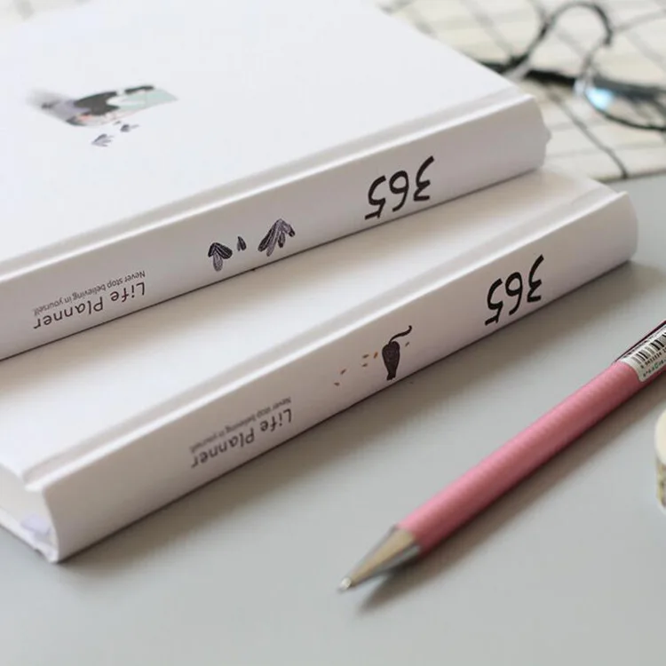 365 Planner Agenda Notebook Colorful Inner Page Illustration Yearly Daily Plan Journal Record Life Stationery Gifts
365 Planner Agenda Notebook Colorful Inner Page Illustration Yearly Daily Plan Journal Record Life Stationery Gifts