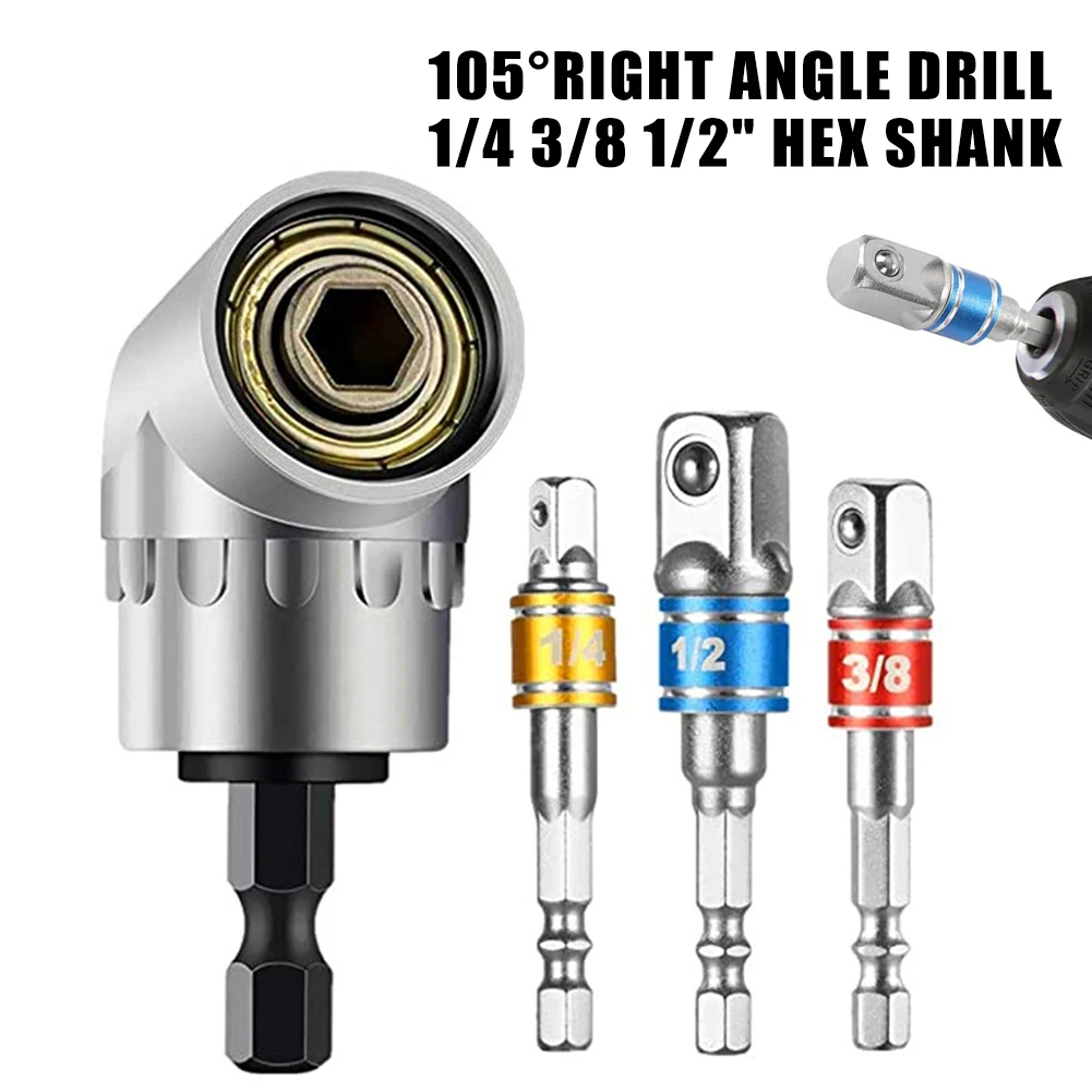 1/4" 3/8" 1/2" Impact Grade Driver Socket Adapter Extension Set With 105 Degree Right Angle Screwdriver set for home Hand Tools
1/4" 3/8" 1/2" Impact Grade Driver Socket Adapter Extension Set With 105 Degree Right Angle Screwdriver set for home Hand Tools