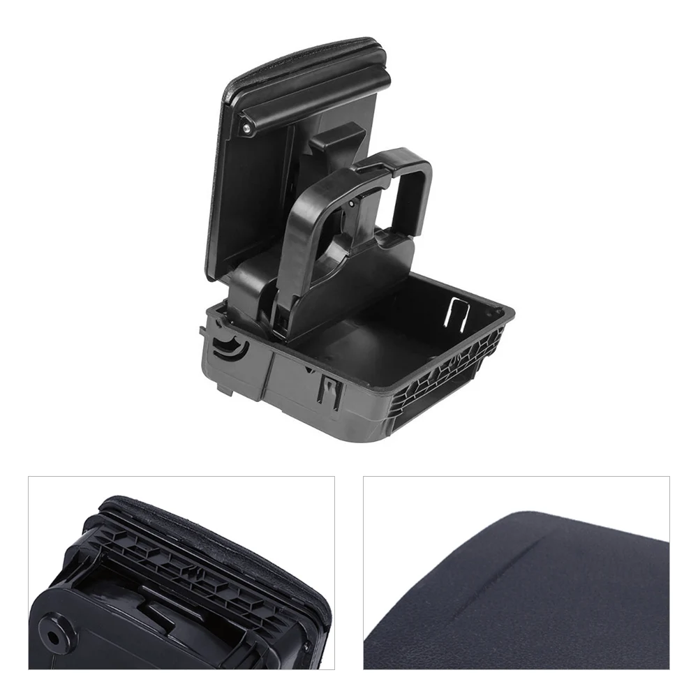 Car Central Console Armrest Rear Cup Holder ABS Drink Bottle Mount Stand For VW Jetta Golf 5 MK5 2005-2011 Car-Styling Accessory |