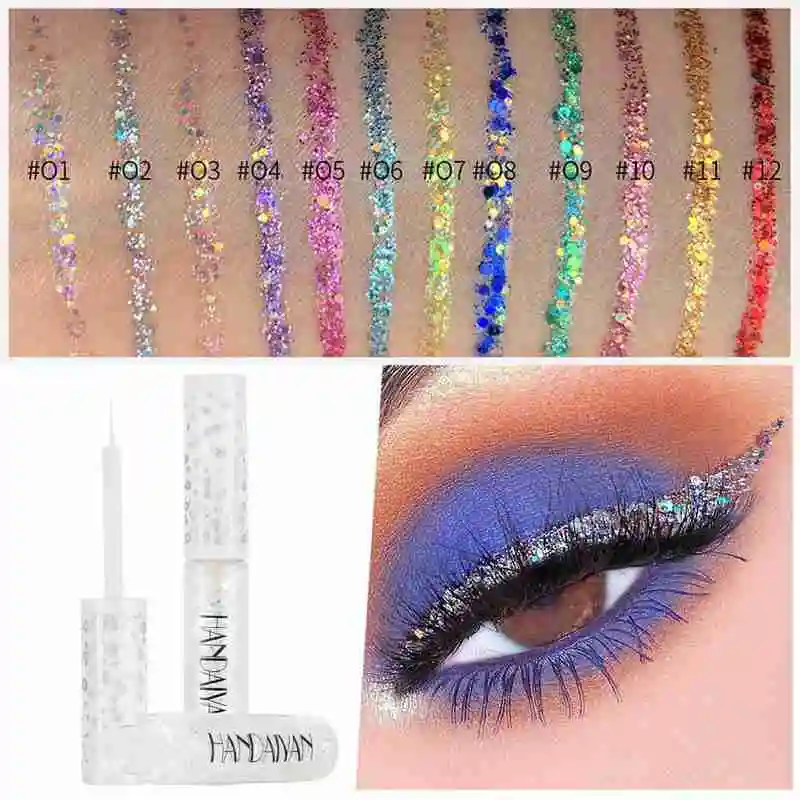 12 Colors / Pack Matte Color Eyeliner Kit Makeup Waterproof Cosmetics Pen Up Set Liner Colorful Eyeliners Eye Make Eyes R6E4
12 Colors / Pack Matte Color Eyeliner Kit Makeup Waterproof Cosmetics Pen Up Set Liner Colorful Eyeliners Eye Make Eyes R6E4