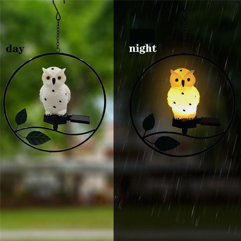 ZLJQ LED Solar Suspension Owl Night Light Garden Decoration Light Corridor Street Light Net Red Room Decoration Light Cute Owl
ZLJQ LED Solar Suspension Owl Night Light Garden Decoration Light Corridor Street Light Net Red Room Decoration Light Cute Owl