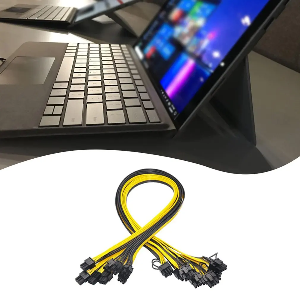 6 шт. 6-контактный PCI-E до 8 контактов (6 + 2) PCI-e (штекер-штекер) силовой кабель GPU 50 см для графических карт Mining HP Серверная коммутационная плата
6 шт. 6-контактный PCI-E до 8 контактов (6 + 2) PCI-e (штекер-штекер) силовой кабель GPU 50 см для графических карт Mining HP Серверная коммутационная плата