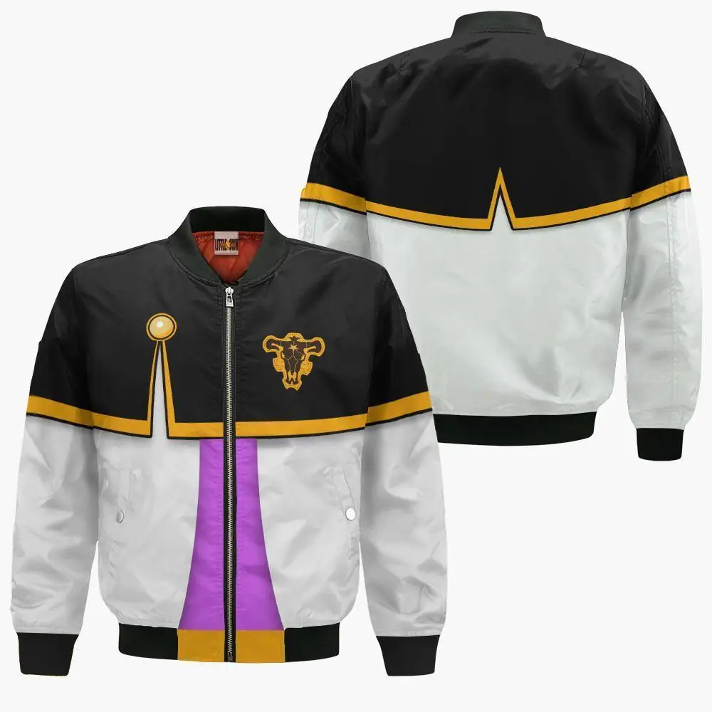Black Clover Jacket Gauche Adlai Custom Anime Cosplay Costume Casual Fashion 3D Full Print Anime Bomber Jacket
Black Clover Jacket Gauche Adlai Custom Anime Cosplay Costume Casual Fashion 3D Full Print Anime Bomber Jacket