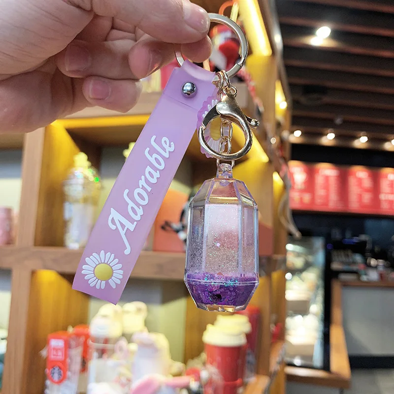 2021 Ins Tide Acrylic Quicksand Liquid Key ChainStylish Floating Sequin Car KeyringsStudent Schoolbags Pretty Girls Keychain
2021 Ins Tide Acrylic Quicksand Liquid Key ChainStylish Floating Sequin Car KeyringsStudent Schoolbags Pretty Girls Keychain