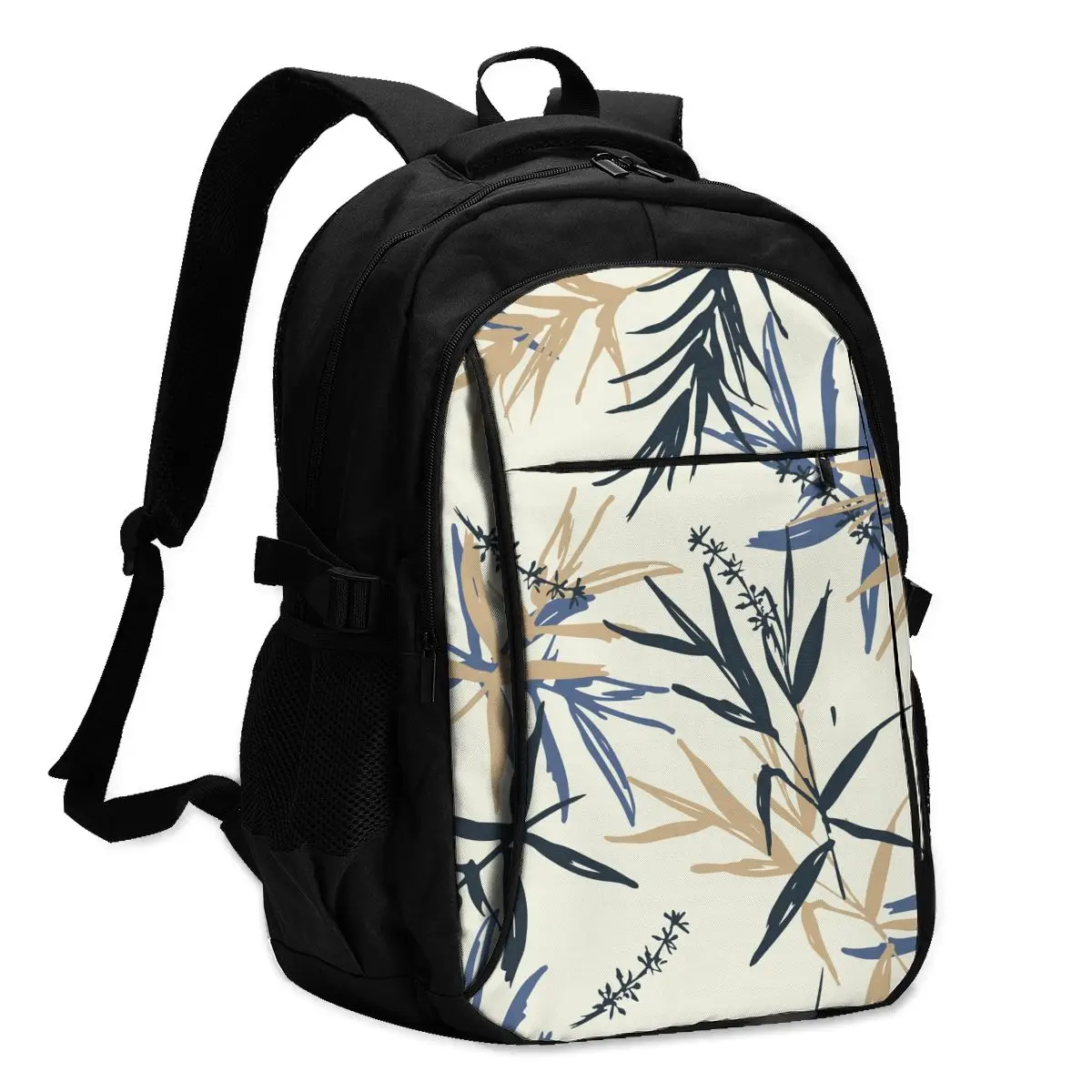 2021 New Laptop USB Backpack Beige Bamboo Leaves Flower Travel Male Women Leisure Backpack
2021 New Laptop USB Backpack Beige Bamboo Leaves Flower Travel Male Women Leisure Backpack