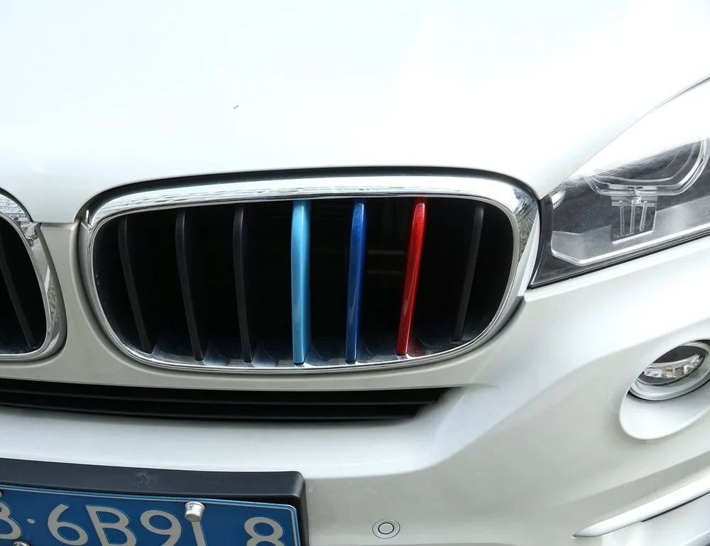Front Grille Cover Motorsport Decoration Trim Strips 3D Stickers 3pcs For BMW X5 2014-2017
Front Grille Cover Motorsport Decoration Trim Strips 3D Stickers 3pcs For BMW X5 2014-2017