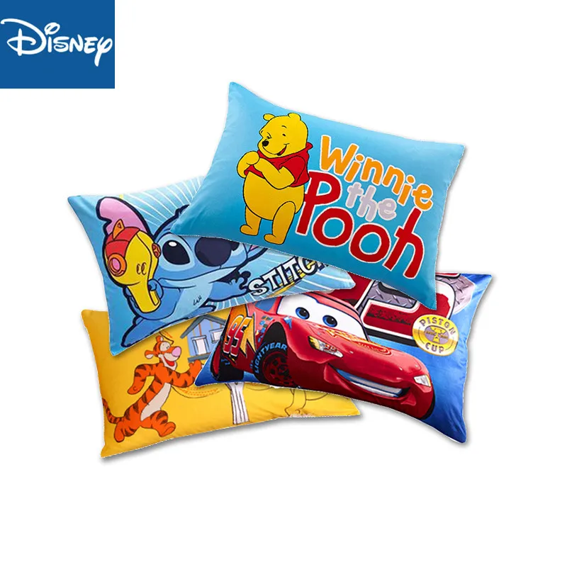 Наволочки из 100% хлопка Disney, 1 шт., наволочки с рисунком Винни-Пуха, Маккуин, Ститч, пара декоративных наволочек, 48x74 см
Наволочки из 100% хлопка Disney, 1 шт., наволочки с рисунком Винни-Пуха, Маккуин, Ститч, пара декоративных наволочек, 48x74 см