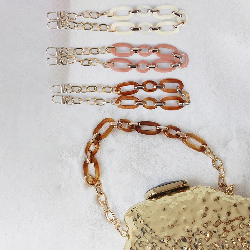 New Acrylic Shoulder Bag Strap Chic Resin Chain Strap For DIY Handbag Handles Detachable Crossbody Bag Straps Bag Accessories
New Acrylic Shoulder Bag Strap Chic Resin Chain Strap For DIY Handbag Handles Detachable Crossbody Bag Straps Bag Accessories