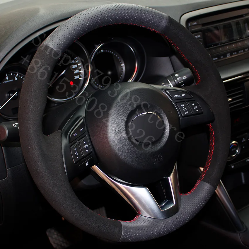 For Nissan NV3500 2012-2020 HD passenger van Black Leather Black Suede Car Steering Wheel Covers car accessories
For Nissan NV3500 2012-2020 HD passenger van Black Leather Black Suede Car Steering Wheel Covers car accessories