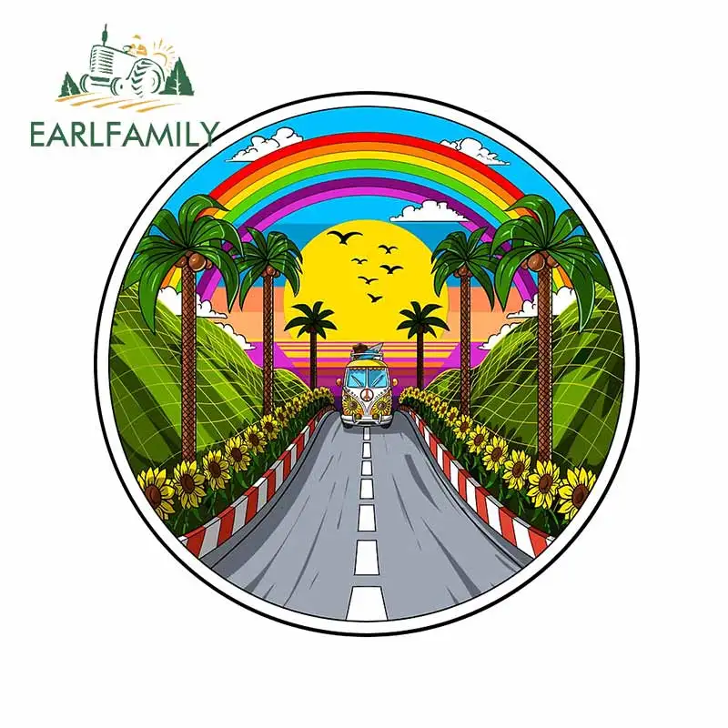 Наклейка для автомобиля EARLFAMILY, 13 см х 12,7 см, для хиппи, фургона, приключений, виниловые наклейки на машину
Наклейка для автомобиля EARLFAMILY, 13 см х 12,7 см, для хиппи, фургона, приключений, виниловые наклейки на машину