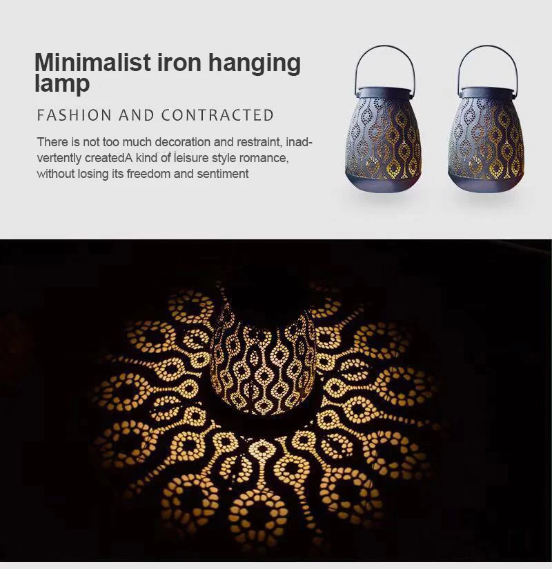 Outdoor Solar Wind Lamp Hanging Lamp Wrought Iron Lamp Decorative Chandelier Landscape Lamp Portable Landscape Waterproof Light
Outdoor Solar Wind Lamp Hanging Lamp Wrought Iron Lamp Decorative Chandelier Landscape Lamp Portable Landscape Waterproof Light