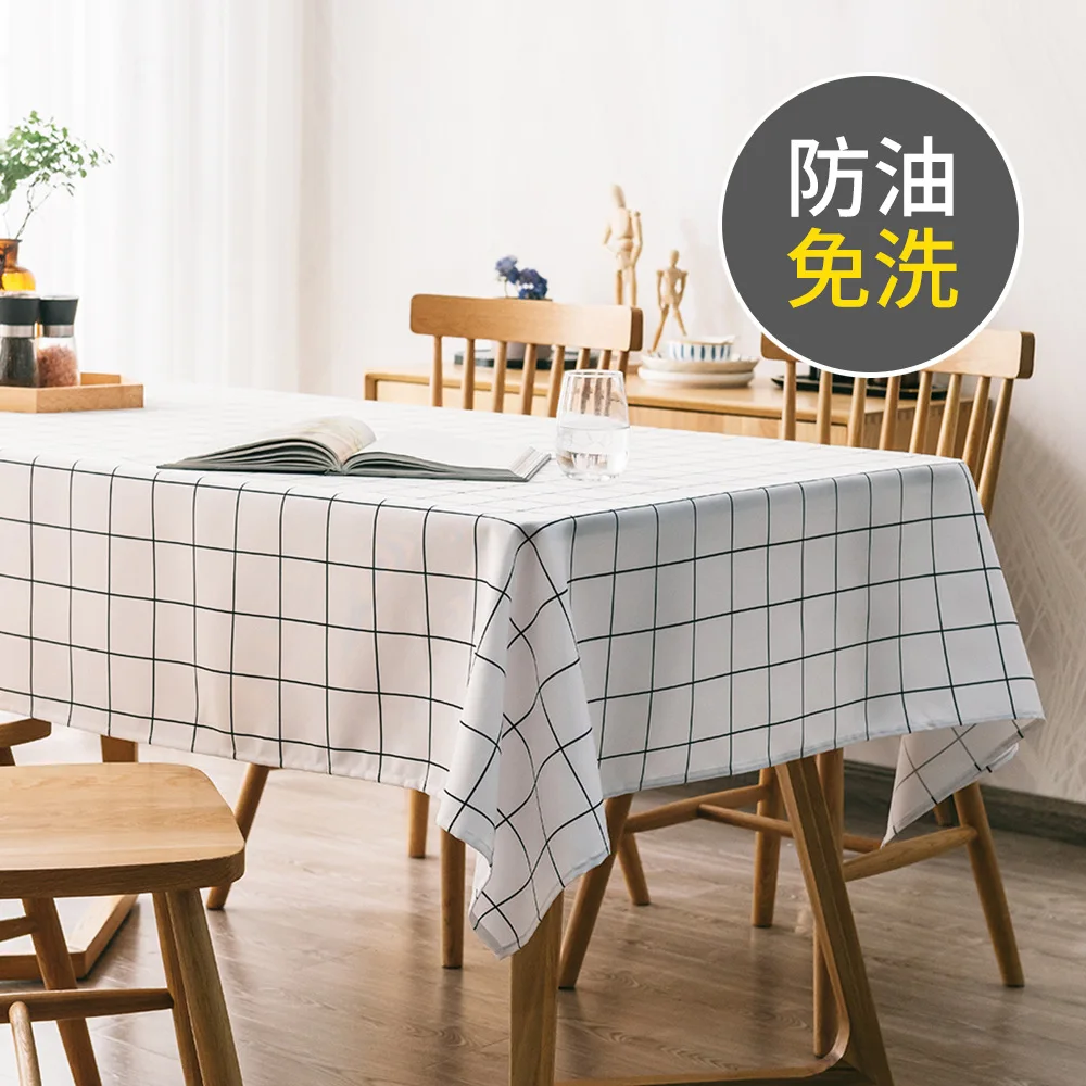 

180g Waterproof Quality Tablecloth Oil Proof Dust proof Cover For Kitchen Dining Table Desk Cloths Living Room Tea Table Cloth