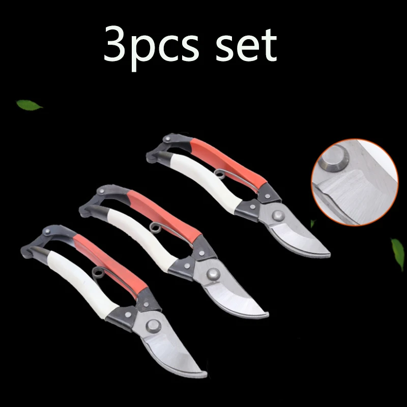 3 шт., профессиональные садовые ножницы для обрезки деревьев 
3 шт., профессиональные садовые ножницы для обрезки деревьев