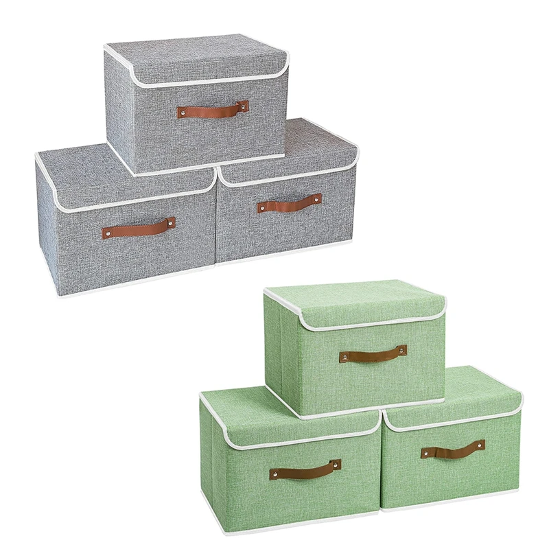 3 предмета в комплекте для хранения Коробки с крышками вместительное складное изделие малого веса со белье тканевая корзина для хранения ко... 
3 предмета в комплекте для хранения Коробки с крышками вместительное складное изделие малого веса со белье тканевая корзина для хранения ко...