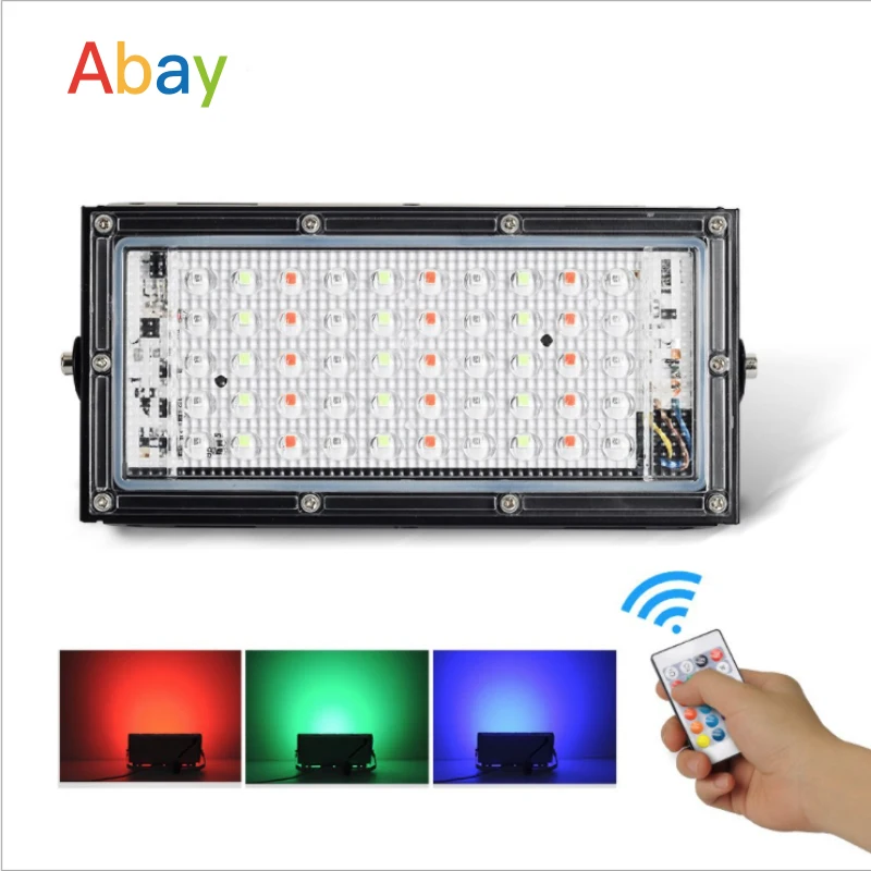 Led Flood Light 50W Real Power Rgb Floodlight Led Street Lamp 220V Waterproof Landscape Outdoor Lighting Ip66 Led Spotlight
Led Flood Light 50W Real Power Rgb Floodlight Led Street Lamp 220V Waterproof Landscape Outdoor Lighting Ip66 Led Spotlight