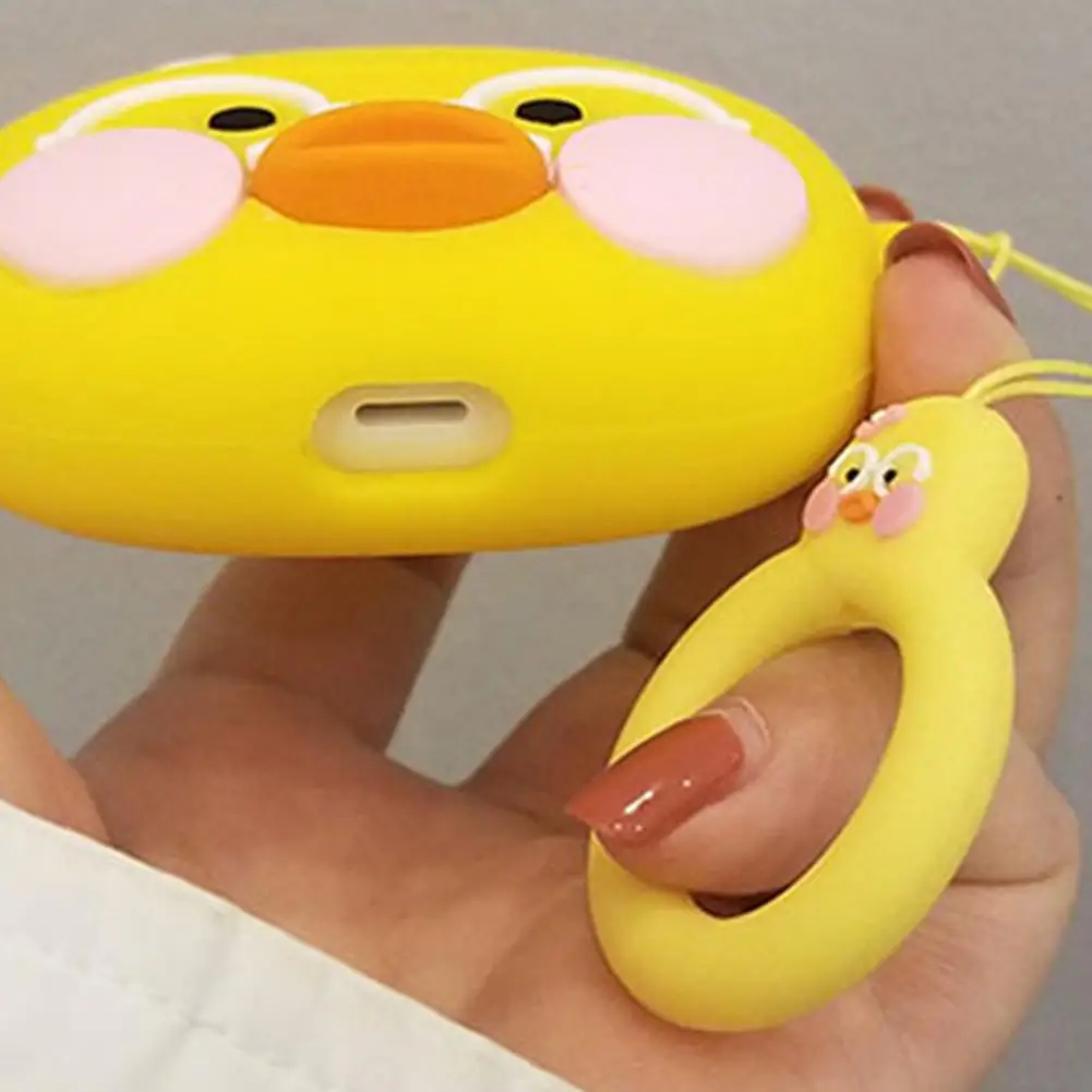 Cute Cartoon Yello Duck Headset Box Protective Case Silicone Anti-Slip Earphone Case For Wireless Bluetooth Earphone Air Pods1/2
Cute Cartoon Yello Duck Headset Box Protective Case Silicone Anti-Slip Earphone Case For Wireless Bluetooth Earphone Air Pods1/2