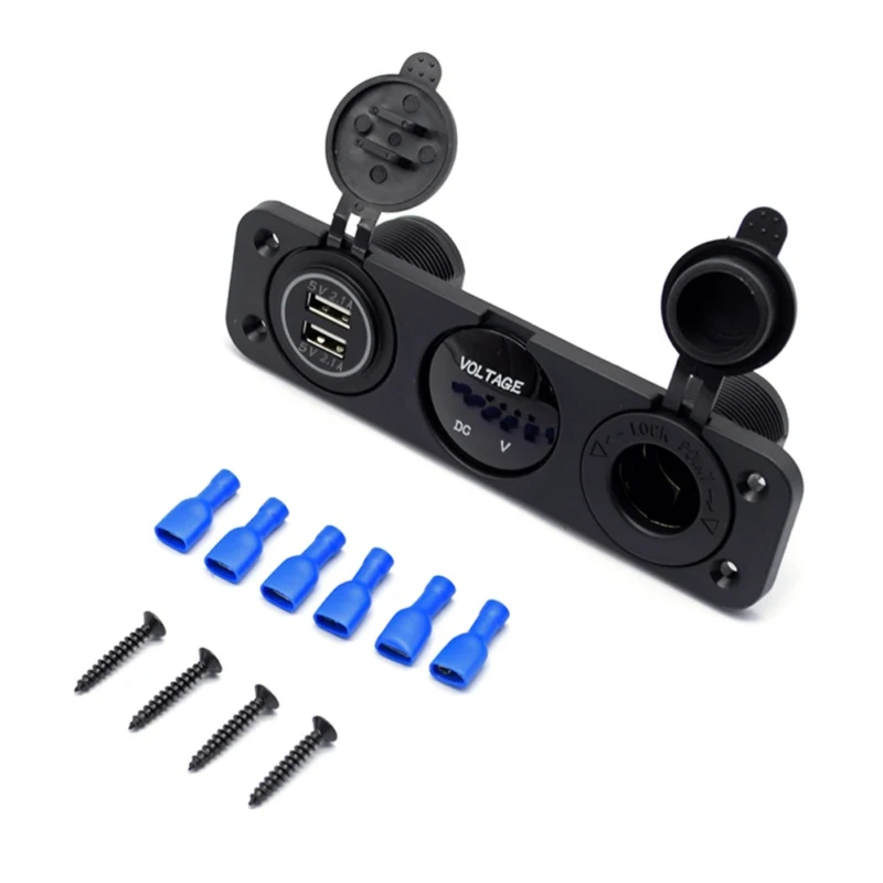 Multi Port 12V USB Car Charger Mobile Power Auto Charger Socket Charger 2 Port Led Voltmeter Charging Units
Multi Port 12V USB Car Charger Mobile Power Auto Charger Socket Charger 2 Port Led Voltmeter Charging Units
