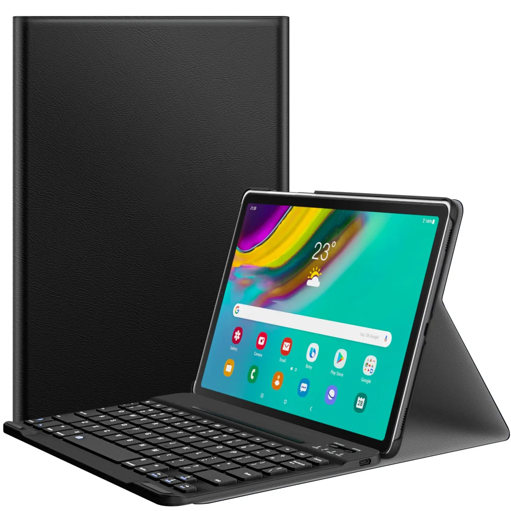 Чехол для клавиатуры MoKo Samsung Galaxy Tab S5e 2019 премиальный чехол подставка из