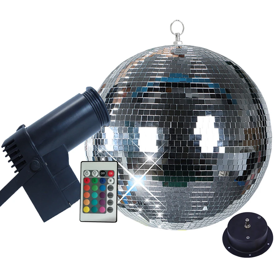 Thrisdar Rotating Mirror Disco Ball party Light With 10W RGB Beam Pinspot Stage Light With Remote Holiday Xmas KTV Mirror Ball
Thrisdar Rotating Mirror Disco Ball party Light With 10W RGB Beam Pinspot Stage Light With Remote Holiday Xmas KTV Mirror Ball