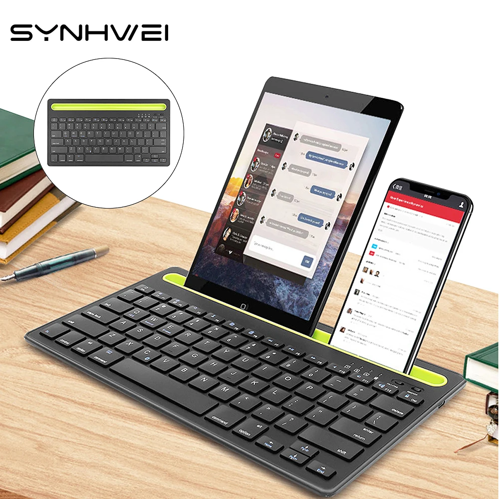 Mini Dual Connect Wireless Keyboard For iPad Laptop Ergonomic Bluetooth Keyboard For iPhone Samsung Xiaomi Tablet Mobile Phone
Mini Dual Connect Wireless Keyboard For iPad Laptop Ergonomic Bluetooth Keyboard For iPhone Samsung Xiaomi Tablet Mobile Phone