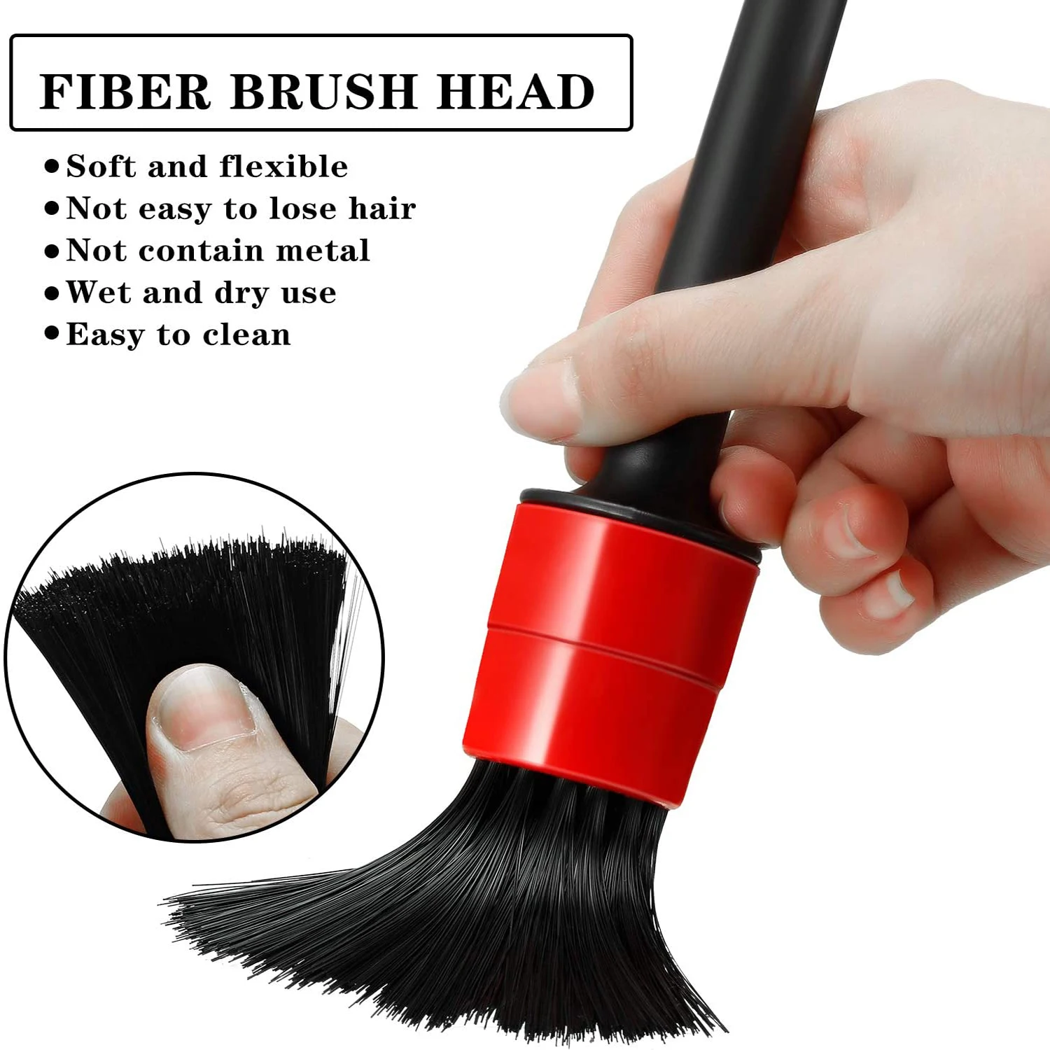 2pcs Car Detailing Brush Kit Truck Vehicle Auto Wheel Rims Clean Brush Set Leather Air Vents Rim Cleaning Dirt Dust Clean Tools
2pcs Car Detailing Brush Kit Truck Vehicle Auto Wheel Rims Clean Brush Set Leather Air Vents Rim Cleaning Dirt Dust Clean Tools