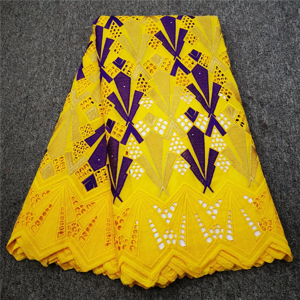 Cheap Yellow African Dry Lace Fabric 2020 High Quality Hollow Out Lace Swiss Voile Lace In Switzerland Nigerian Lace 5Yards/Lot
Cheap Yellow African Dry Lace Fabric 2020 High Quality Hollow Out Lace Swiss Voile Lace In Switzerland Nigerian Lace 5Yards/Lot