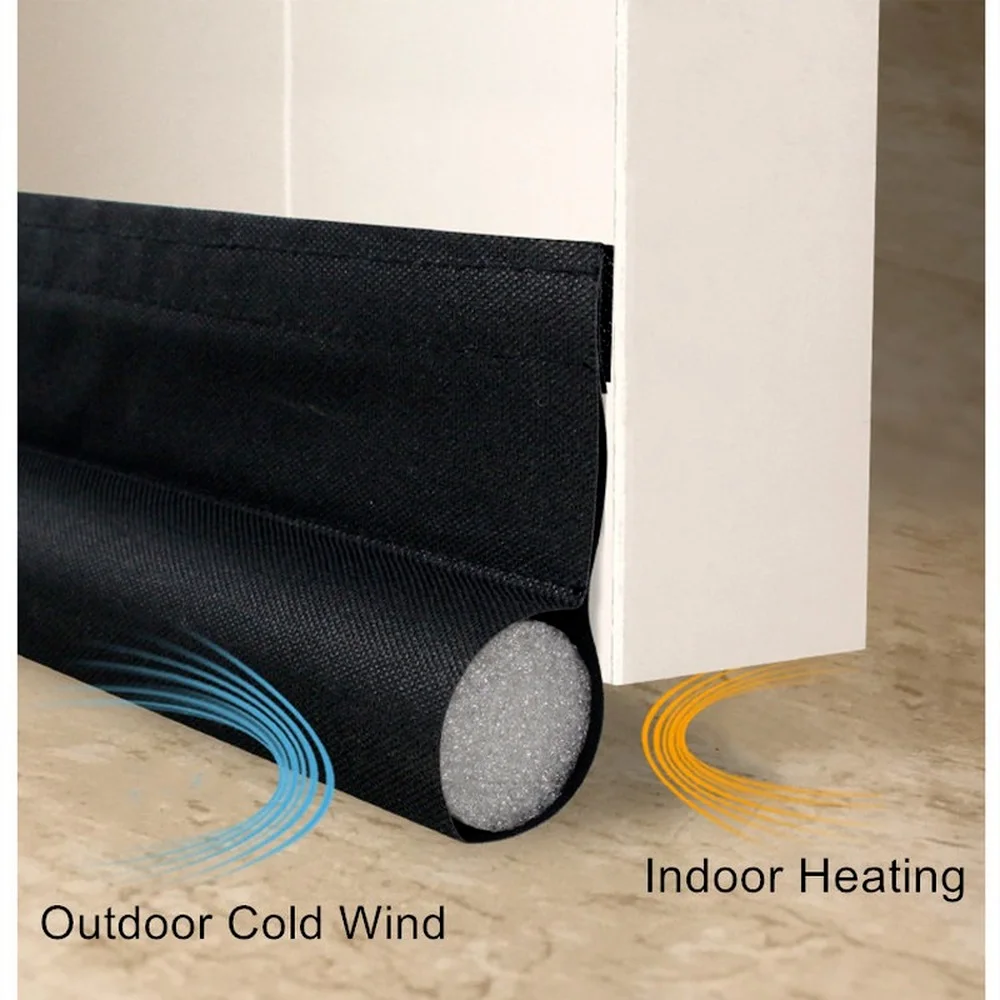 96CM Self-adhesive Under Door Draft Stopper Soundproof Foam Sealing Strip Dustproof Oxford Cloth Weather Stripping Door Seal
96CM Self-adhesive Under Door Draft Stopper Soundproof Foam Sealing Strip Dustproof Oxford Cloth Weather Stripping Door Seal