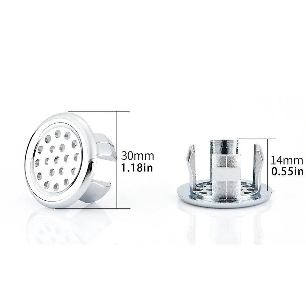 Electroplating Plastic Design Bathroom Basin Sink Overflow Ring Six-foot Round Insert Chrome Hole Cover Cap Drop Shipping Sale
Electroplating Plastic Design Bathroom Basin Sink Overflow Ring Six-foot Round Insert Chrome Hole Cover Cap Drop Shipping Sale
