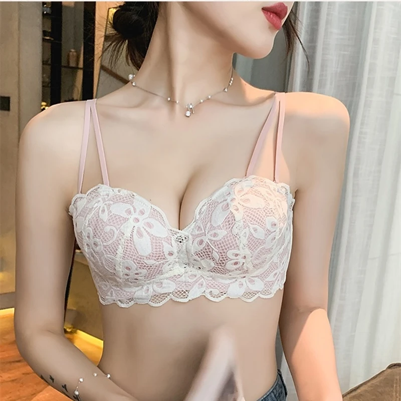 Sexy Lingerie Push Up Lace Bras for Women Top Bralette for Small Chest Wireless Underwear 32-38AB
Sexy Lingerie Push Up Lace Bras for Women Top Bralette for Small Chest Wireless Underwear 32-38AB
