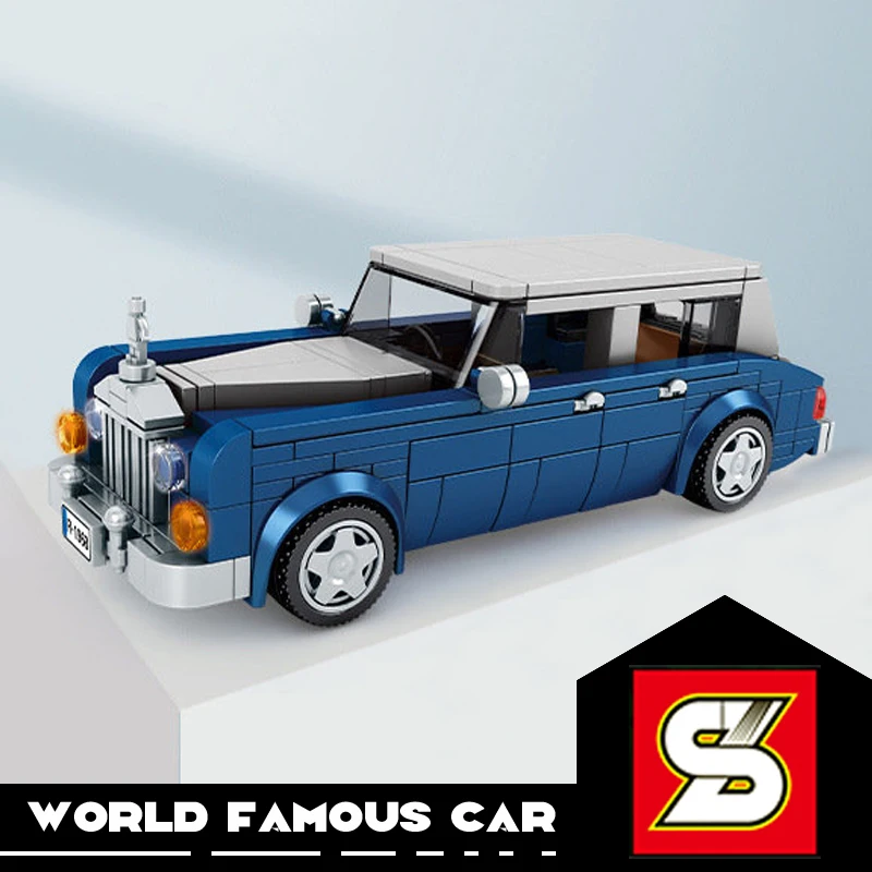 BLOCK Famous Luxury Car Blocks Bricks Model DIY Toys For Boys City Phantom Cars Children Gift Vehicle Speed Collection MOC
BLOCK Famous Luxury Car Blocks Bricks Model DIY Toys For Boys City Phantom Cars Children Gift Vehicle Speed Collection MOC