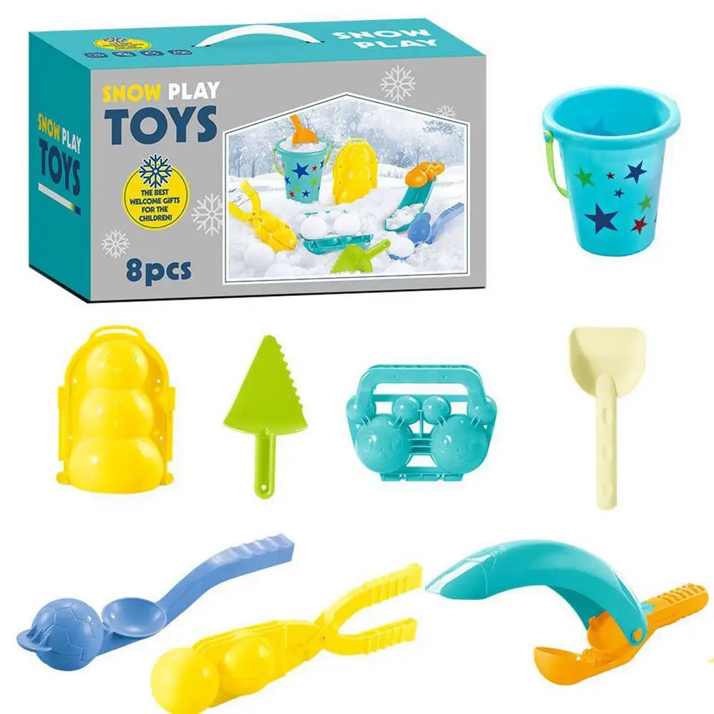 8Pcs Snowball Maker Toys Snow Mold And Sand Mold Beach Toy Snow Toys Kit Winter Snow Toy For Kids And Adults Snowball Maker
8Pcs Snowball Maker Toys Snow Mold And Sand Mold Beach Toy Snow Toys Kit Winter Snow Toy For Kids And Adults Snowball Maker