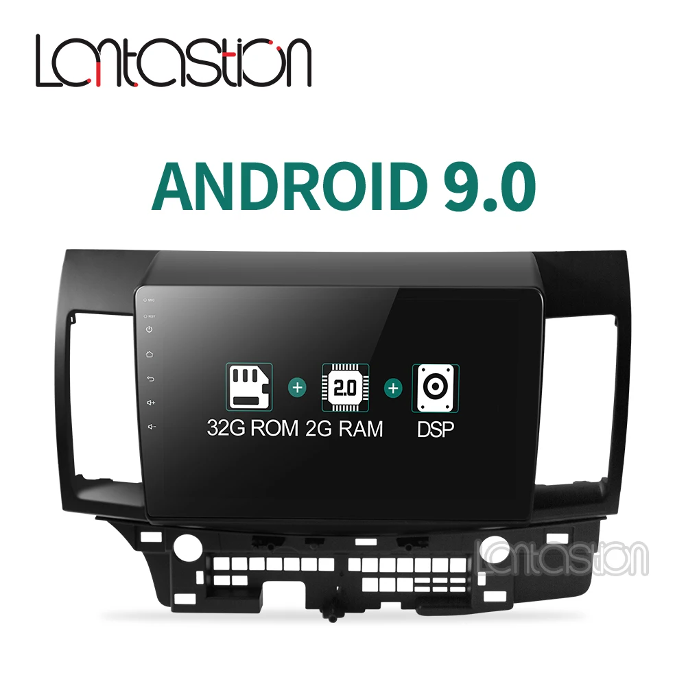 2 + 32G DSP Android 9 0 для Mitsubishi Lancer стерео мультимедиа головное устройство GPS Радио