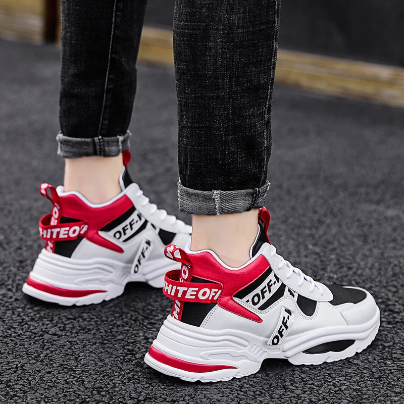 Men's High Top 2021 Autumn and Winter Korean Version of The Trend of Sports and Leisure Student Board Shoes Net Red Daddy Shoes
Men's High Top 2021 Autumn and Winter Korean Version of The Trend of Sports and Leisure Student Board Shoes Net Red Daddy Shoes