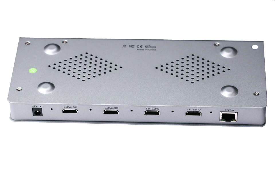 Настенный видеоконтроллер 4K 2x2 1x3 1x2 1x4 4x1 3x1 2x1 DVI HDMI процессор для сшивания большого